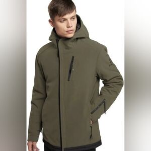 NWOT Men's NORDEN Magnus Bonded Parka in Khaki